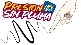 Como 🅳🅸🅱🆄🅹🅰🆁 con EL DEDO 👆 en【IBIS PAINT X】 usando (f̶a̶l̶s̶a̶) PRESION de PLUMA ✍