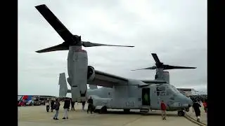 Walk through the Bell Boeing V22 Osprey at McGuire AB