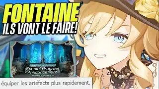 OUI MIHOYO APRÈS 3 ANS ! Annonce Live 4.0 FONTAINE, FAQ Développeur et GIVEAWAY - Genshin Impact