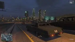 Grand Theft Auto V ударился на мотике