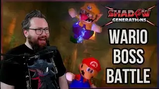 Super Mario X Shadow Generations | Wario Boss Battle