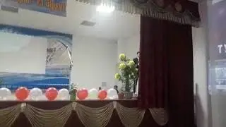 Туған күн кешiнде әнi мен Бүркіт Омаров Шаки апайдын туған күніне арнап 204 орта мектеп.