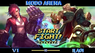 VI e ILAOI - MODO ARENA 2v2v2v2