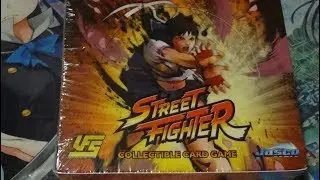 Universal Fighting System (UFS): TCG Street Fighter Booster Box Opening!