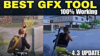Best Gfx Tool Bgmi / Pubg After 4.3 Update | 4.3 Update fix Lag 😧🔥✅