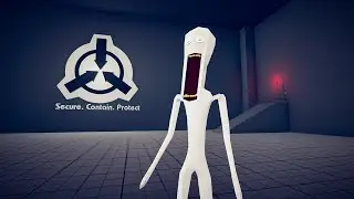 SCP-096 Fights Every Unit At a Secret Containment Site - TABS