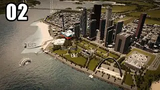 Water Front Park! Cities Skylines EP02