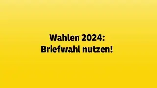 Wahlen 2024 - so einfach geht Wählen per Briefwahl