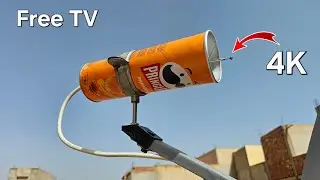 How to make a super antenna with simple capabilities to watch all TNT channels