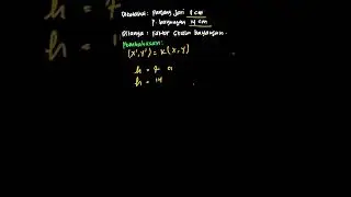 Berapakah faktor skalanya?... | Matematika SMP/ | Kelas 9 | 3 | Matematika