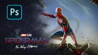 Spider-Man No Way Home Movie Poster | Spiderman Movie Poster Design  In Photoshop