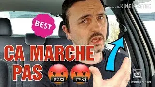 CEINTURE  DE SÉCURITÉ QUI REMONTE PAS ! 🤬🤬🤬POURQUOI ?