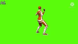 Girl dance green screen / green screen guru