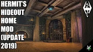 (2019 UPDATE) HERMIT'S HIDEOUT: Amazing Secluded Player Home Mod- Xbox Modded Skyrim Mod Showcase