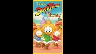Opening to Ducktales: Little Duckaroos UK VHS (1992)