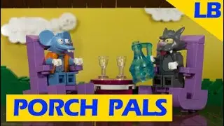 LEGO SIMPSONS  - ITCHY & SCRATCHY - PORCH PALS - STOP MOTION ANIMATION