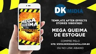 PROJETO (TEMPLATE) AFTER EFFECTS MEGA QUEIMA DE ESTOQUE STORIES