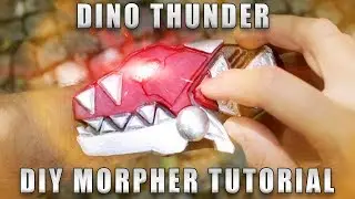 HOW TO MAKE A POWER RANGERS DINO THUNDER DIY MORPHER TUTORIAL