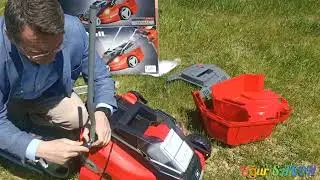 Einhell akülü çim biçme makinesi tanıtımı