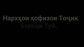 НАРХХОИ ХОФИЗО ЗАКАЗ ЧАН СУМДА МУНКИНАЙКИ БА ТУЯД БИЁРИ