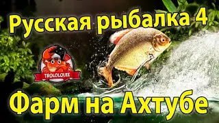 Русская рыбалка 4 Буффало большеротый и фарм на Ахтубе