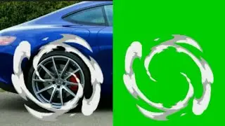 Green screen gas rotation. Green screen wheel. Green screen car wheel.