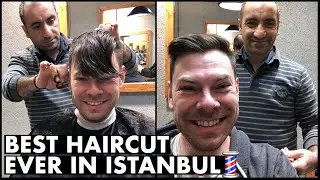 Best Haircut EVER in Istanbul, Turkey💈