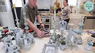 Paintapalooza Monday Painting And Upcycling Thrifted Home Decor Ideas