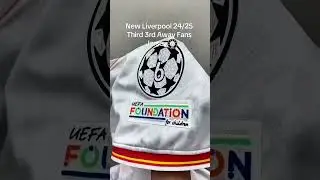2024-25 Liverpool FC Second Away Shirt