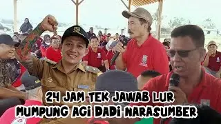 Kades Hoho Dicecar Berbagai pertanyaan Dari Para Kades Purbalingga