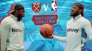 “He Gets Buckets” 🤣 🏀 | West Ham v SBB | Half Court Challenge