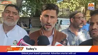 PDP Candidate Irfan Ali Submits Nomination for Sopore Constituency