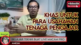 TUTORIAL | CARA BUAT LIVE MACAM PRO