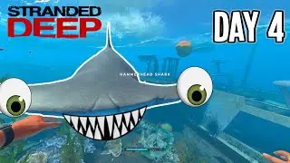 Day 4 - MC Hammerhead | STRANDED DEEP Gameplay (2022) - Part 4