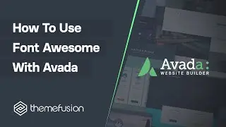 How To Use Font Awesome With Avada