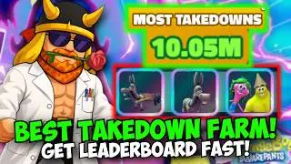 New Best Takedown Farm Methods For LEADERBOARD & FREE SUPERSTAR PRISMATIC!