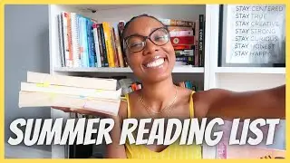 Summer reading list 2022 - books I will be reading this summer  - trauma, self love & fiction books