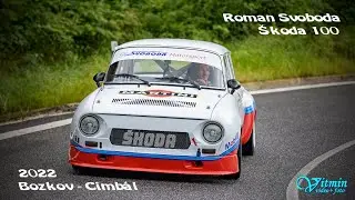 Škoda 100 - Roman Svoboda - Bozkov-Cimbál 2022 - EDDA CUP
