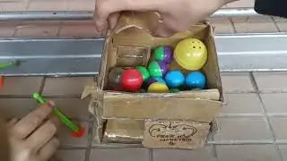The worlds first cartboard claw machine!