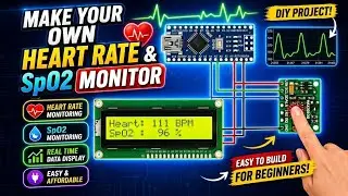 How to make Pulse Oximeter & Heart Rate 🫀 Monitoring System using Arduino & MAX30100 Sensor