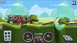 Hill Climb Racing 2- Boarding Challenge. #hillclimbracing2  #jeep