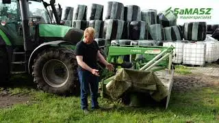 SaMASZ KT301S met KDF301S maaicombinatie gebruikerservaring van der Veen Grootegast Friesland