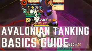 Albion online - Avalonian elite dungeon Tanking and leading guide