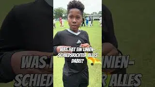 Was hat man eigentlich als Schiedsrichter dabei? Aaron klärt uns auf...