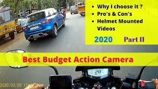 SJCAM SJ4000 WiFi 2.0 2020 Review + Sample Footage |Why i choose it?| Best Action Camera under 5000