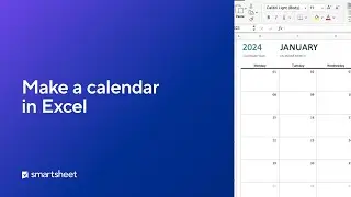 How to Make a Calendar in Excel