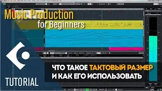 Что такое тактовый размер и как его использовать. | Музыкальный продакшн для начинающих | Cubase