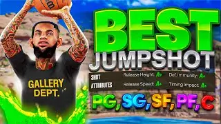 BEST JUMPSHOT FOR ALL BUILDS IN NBA 2K23! FASTEST 100% GREEN WINDOW JUMPSHOT + BEST SHOOTING BADGES!