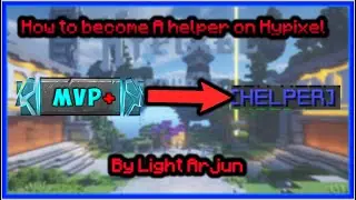 How to become HELPER on Hypixel! Guide!