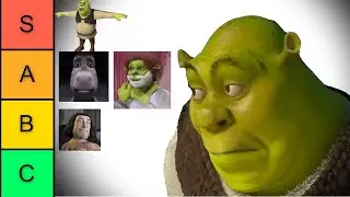 ranking shrek characters
